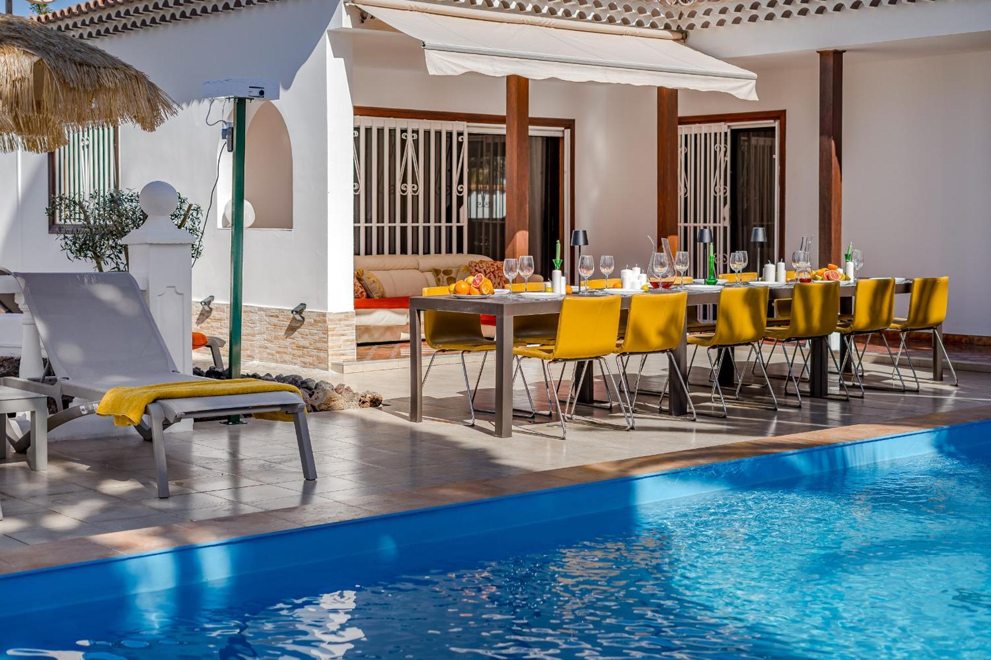 Villa 4Bed Private Pool En Los Cristianos Los Cristianos  Zewnętrze zdjęcie