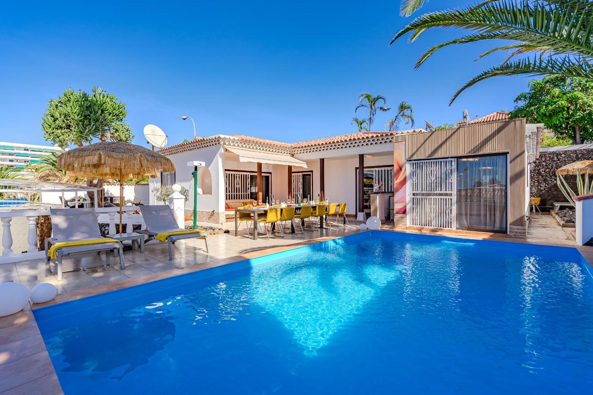 Villa 4Bed Private Pool En Los Cristianos Los Cristianos  Zewnętrze zdjęcie