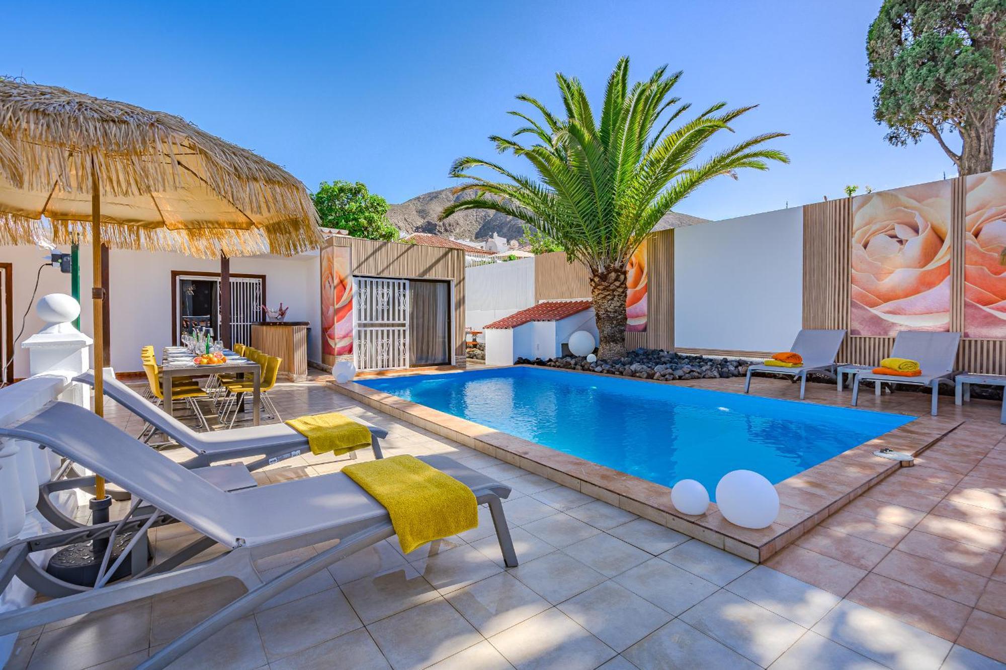 Villa 4Bed Private Pool En Los Cristianos Los Cristianos  Zewnętrze zdjęcie