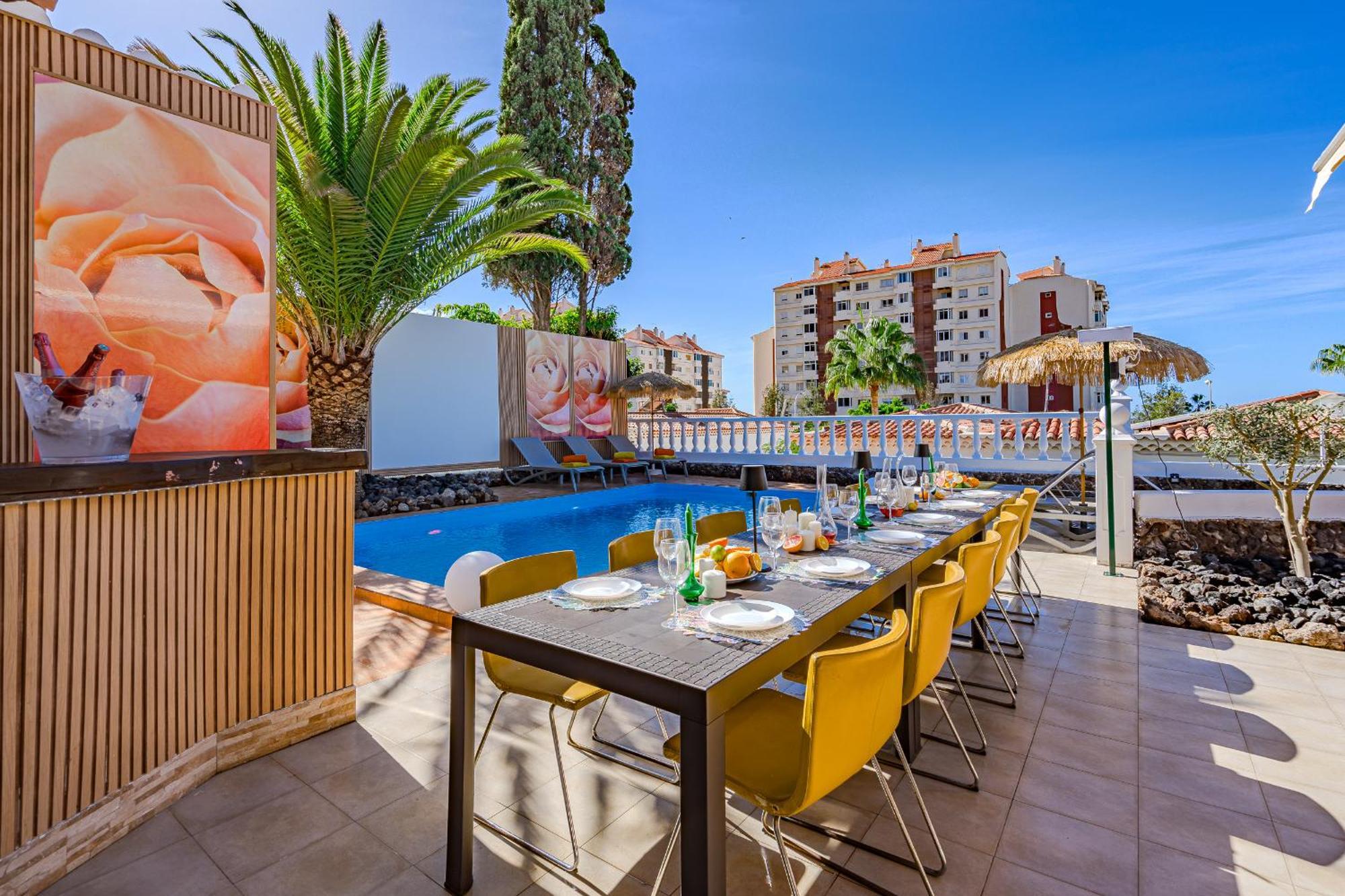 Villa 4Bed Private Pool En Los Cristianos Los Cristianos  Zewnętrze zdjęcie