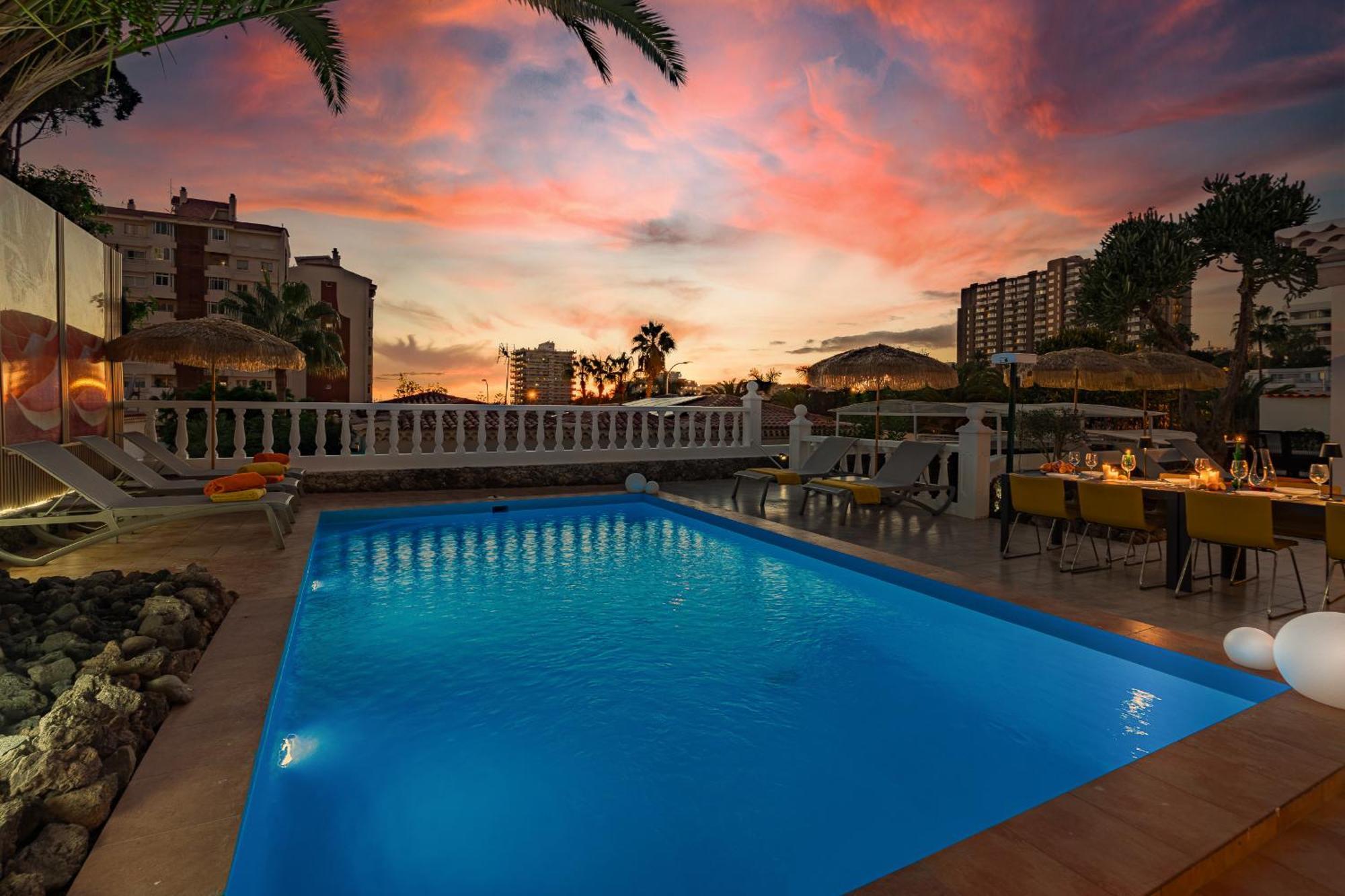 Villa 4Bed Private Pool En Los Cristianos Los Cristianos  Zewnętrze zdjęcie