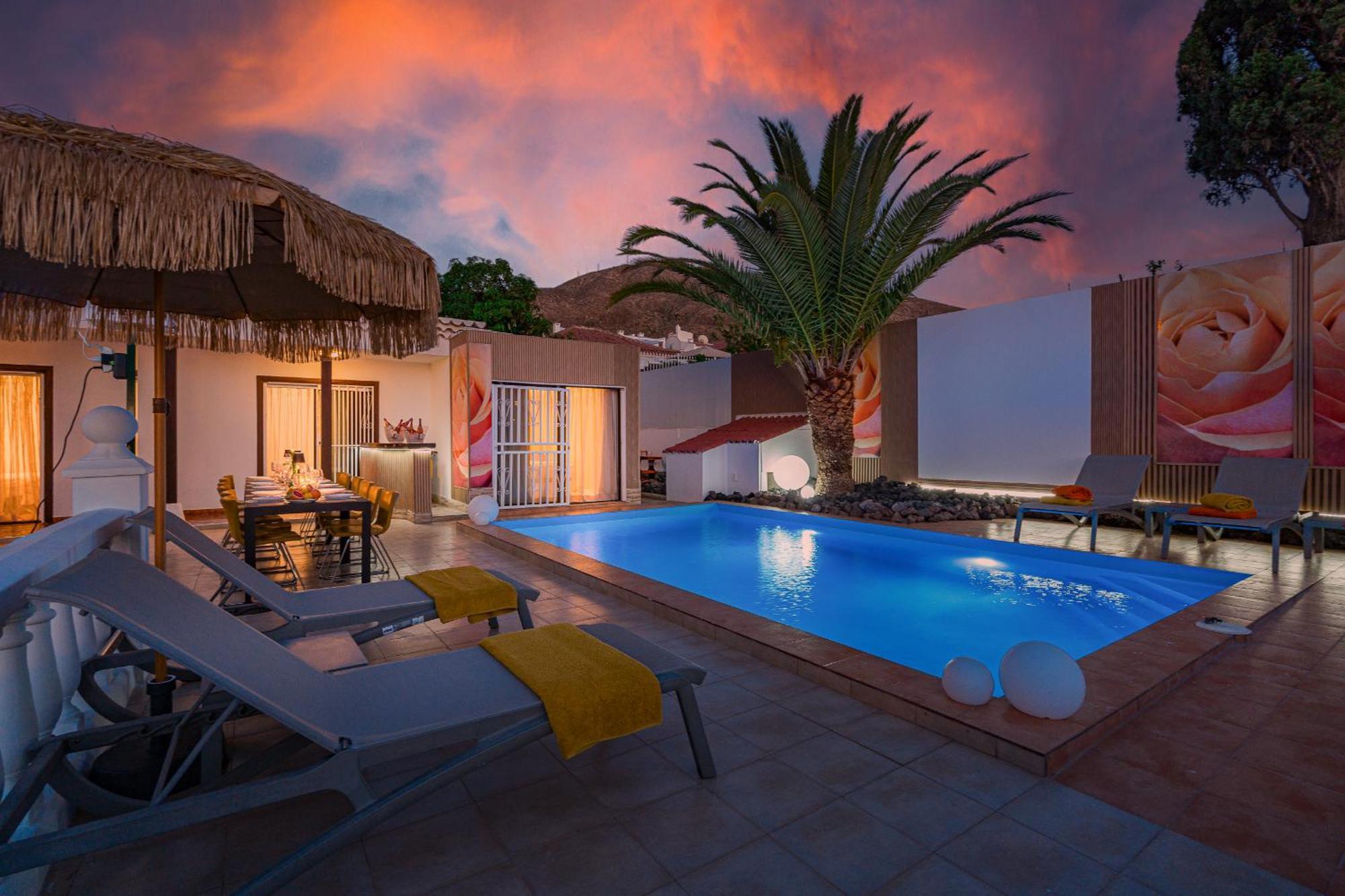 Villa 4Bed Private Pool En Los Cristianos Los Cristianos  Zewnętrze zdjęcie