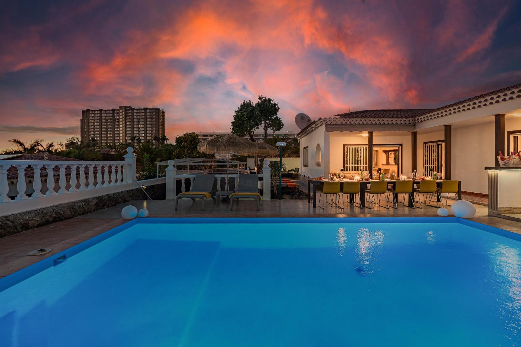 Villa 4Bed Private Pool En Los Cristianos Los Cristianos  Zewnętrze zdjęcie